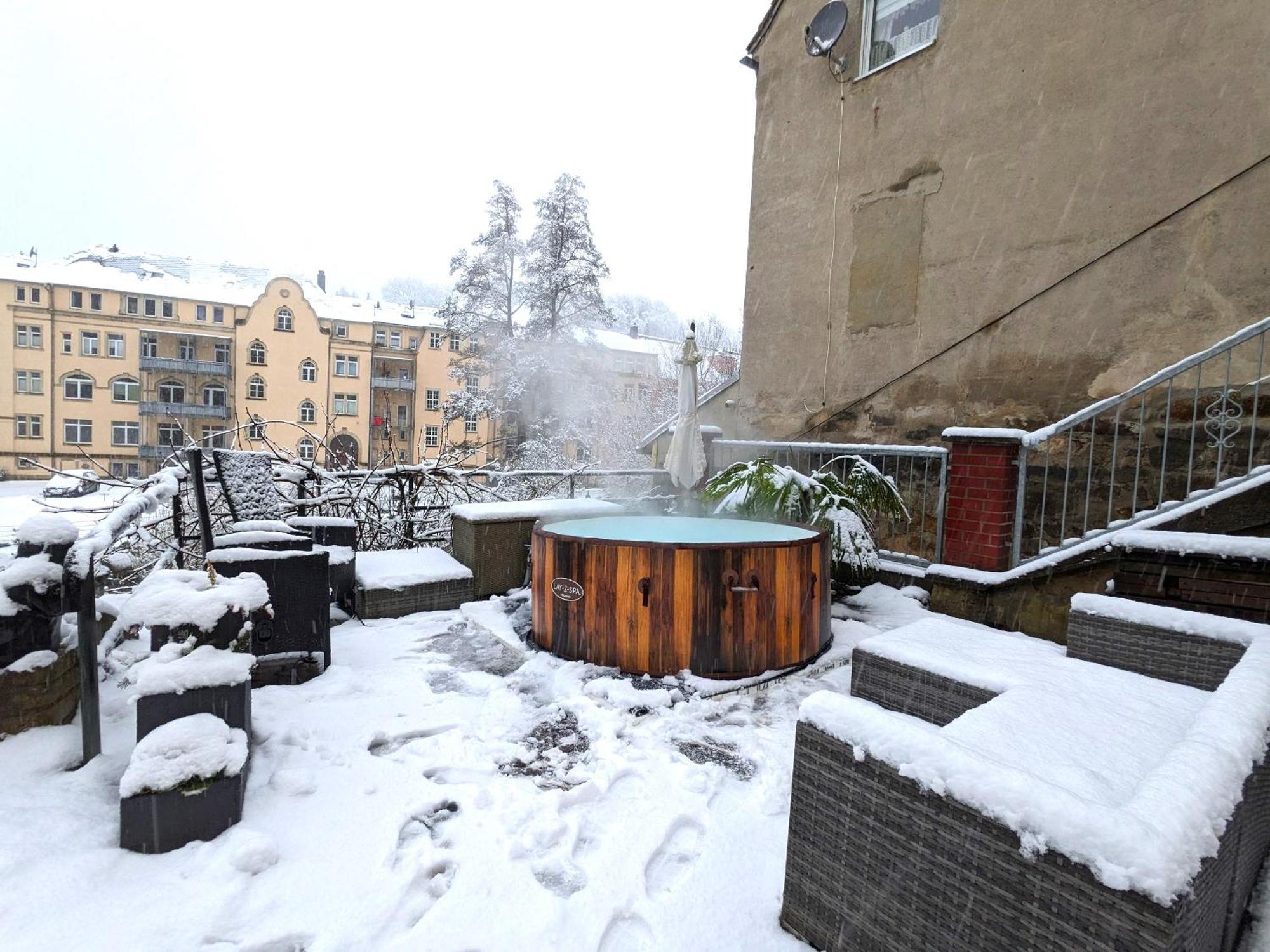 Hw2B - Urlaubsmagie - Wohlfuehlwohnung Mit Balkon, Pool, Sauna & Terrasse ゼーブニッツ エクステリア 写真